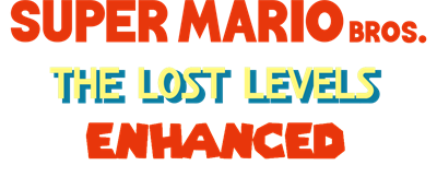 Super Mario Bros: The Lost Levels Enhanced - Clear Logo Image