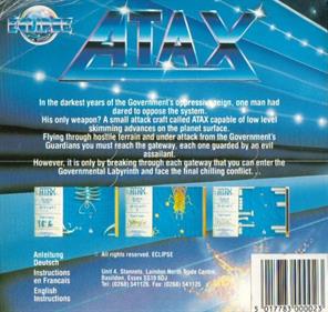 Atax - Box - Back Image
