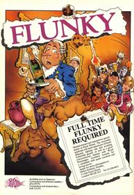 Flunky - Advertisement Flyer - Front Image