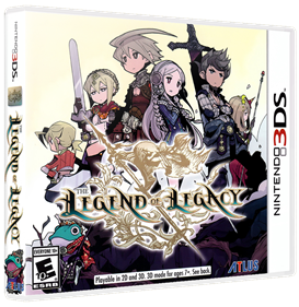 The Legend of Legacy - Box - 3D Image