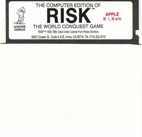 The Computer Edition of Risk: The World Conquest Game - Disc Image