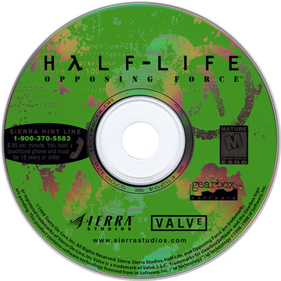 Half-Life: Opposing Force - Disc Image