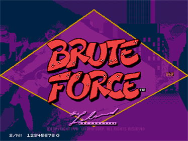 Brute Force - Screenshot - Game Title Image