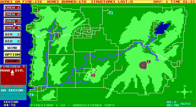 Firestorm: The Forest Fire Simulation Program - Screenshot - Gameplay Image