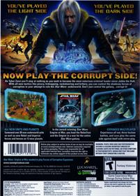 Star Wars: Empire at War: Forces of Corruption - Box - Back Image