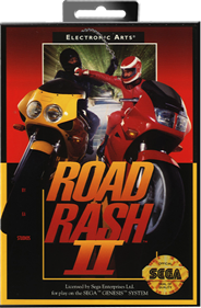 Road Rash II - Fanart - Box - Front