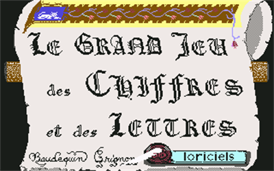 Le Grand Jeu des Chiffres et des Lettres - Screenshot - Game Title Image