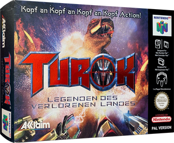 Turok: Rage Wars - Box - 3D Image