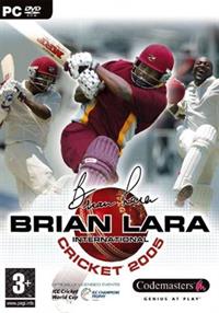Brian Lara International Cricket 2005 - Box - Front Image