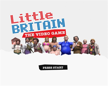 Little Britain: The Video Game - Screenshot - Game Title Image