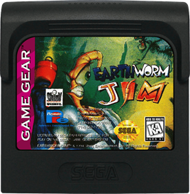Earthworm Jim - Cart - Front Image