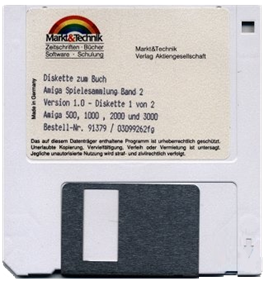 Amiga Spielesammlung Band 2 - Disc Image