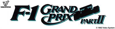 F-1 Grand Prix Part II - Arcade - Marquee Image