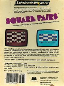 Square Pairs - Box - Back Image