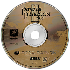 Panzer Dragoon II: Zwei - Disc Image