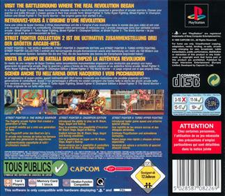 Street Fighter Collection 2 - Box - Back Image