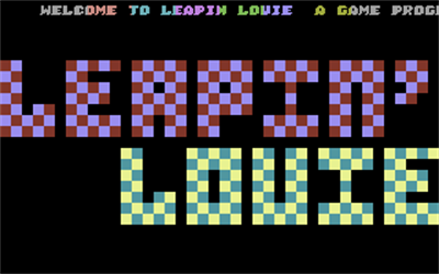 Leapin' Louie! - Screenshot - Game Title Image