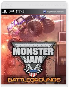 Monster Jam: Battlegrounds - Box - Front - Reconstructed