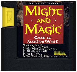 Might and Magic: Gates to Another World - Cart - Front Image