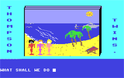 The Thompson Twins Adventure - Screenshot - Gameplay Image