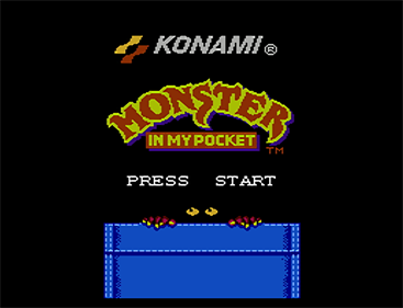 Monster in My Pocket - Screenshot - Game Title