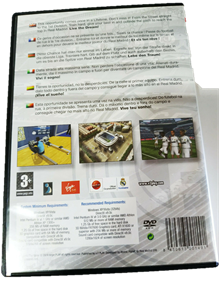 Real Madrid: The Game - Box - Back Image