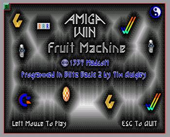 Amiga Win Fruit Machine - Screenshot - Game Title Image