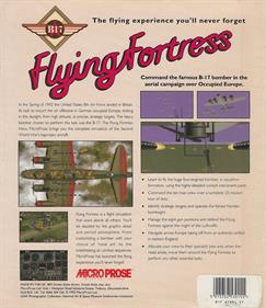 B-17 Flying Fortress - Box - Back Image
