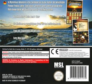 Mysterious Adventures in the Caribbean - Box - Back Image