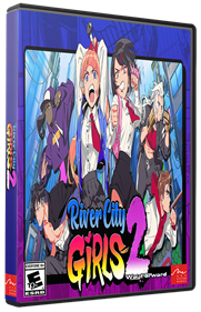 River City Girls 2 - Box - 3D Image