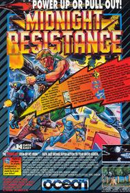 Midnight Resistance - Advertisement Flyer - Front Image