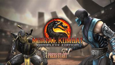 Mortal Kombat: Komplete Edition - Screenshot - Game Title Image