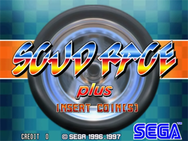 Scud Race Plus - Screenshot - Game Title Image