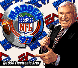 Madden NFL 97 - Screenshot - Game Title Image