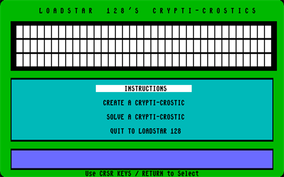 Crypti-Crostics - Screenshot - Game Title Image