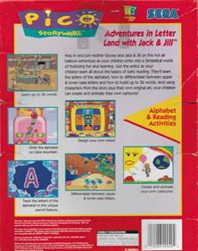 Adventures in Letterland with Jack & Jill - Box - Back Image
