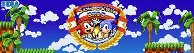 SegaSonic Bros. - Arcade - Marquee Image