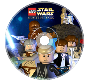 LEGO Star Wars: The Complete Saga - Fanart - Disc