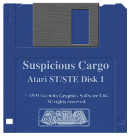 Suspicious Cargo - Fanart - Disc Image