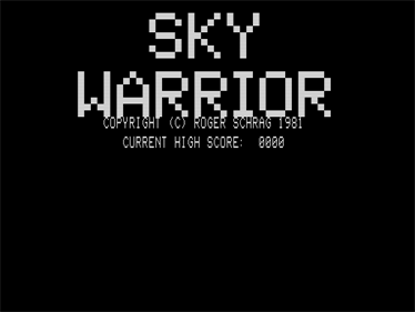 Sky Warrior - Screenshot - Game Title Image