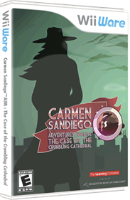 Carmen Sandiego Adventures in Math: The Case of the Crumbling Cathedral - Box - 3D Image