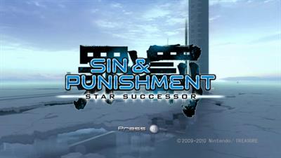 Sin & Punishment: Star Successor - Screenshot - Game Title