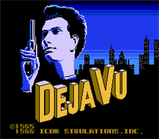 Déjà Vu - Screenshot - Game Title Image