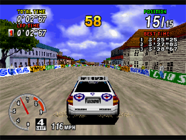 Sega Rally Championship Plus: Netlink Edition - Screenshot - Gameplay Image