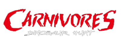 Carnivores: Dinosaur Hunt - Clear Logo Image