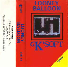 Looney Balloon - Box - Front Image