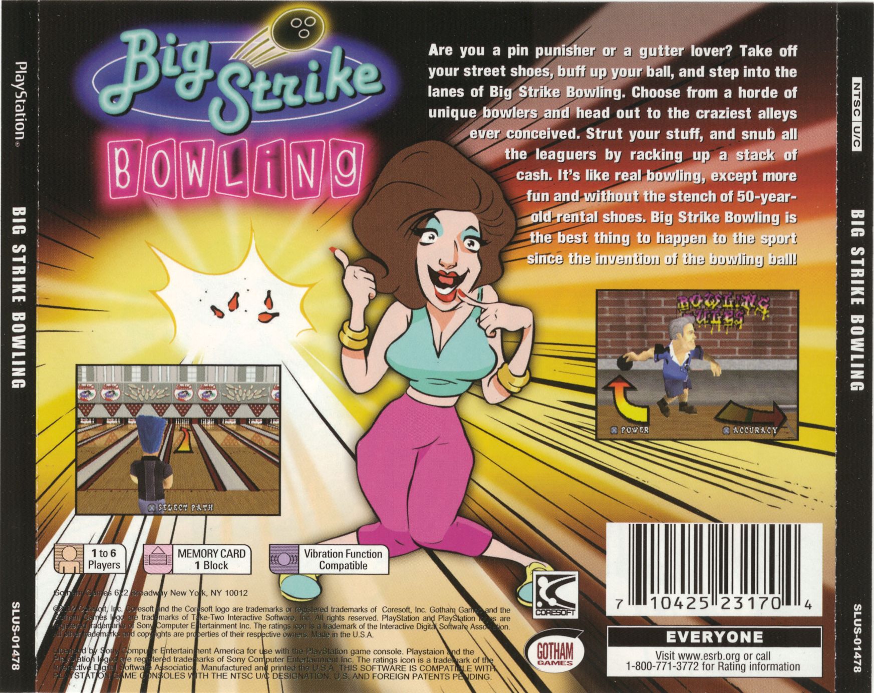 Big Strike Bowling Details - LaunchBox Games Database