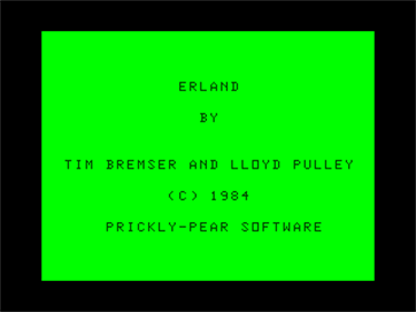 Erland - Screenshot - Game Title Image