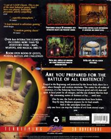 Realms of the Haunting - Box - Back Image