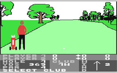 Pro Golf (Mastertronic Added Dimension) - Screenshot - Gameplay Image